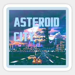 Asteroid City Sticker